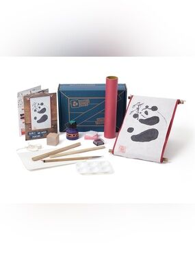 KiwiCo Studio Sumi-E Paintings Kit | NEW Sealed Japanese Ink Wash Art Set